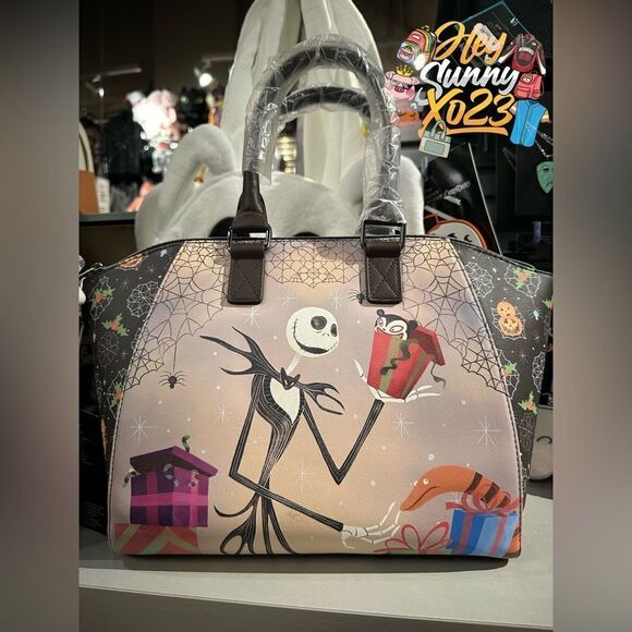 Loungefly The Nightmare Before Christmas Jack Presents Satchel Bag